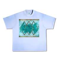 Grape Ice turquoise glitter Urban Heavy Tee - JahusDesignShop