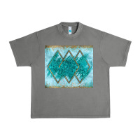 Tornado turquoise glitter Urban Heavy Tee - JahusDesignShop