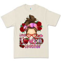 Bone one loved teacher messy bun Premium Tee - RanaPortraitStore