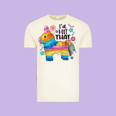 Id Hit That  Mexican Llama Pinata Vintage Tee Designed By Jahusdesignshop