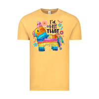 Vintage Mustard id hit that  mexican llama pinata Vintage Tee - JahusDesignShop