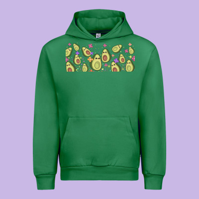 Avocado Urban Hoodie Designed By Tumblerdesignbyshophia