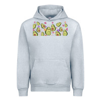 Heather Grey avocado Urban Hoodie - TumblerDesignByShophia