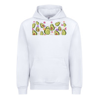 White avocado Urban Hoodie - TumblerDesignByShophia