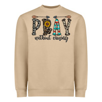 Mushroom pray whithout crasing Heavyweight Sweatshirt - CowhideDigitalArt