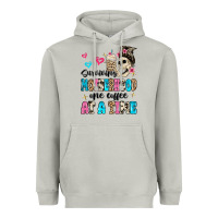 Moon Dust surviving motherhood one coffee at a time Heavyweight Hoodie - MaliasSmallBusiness
