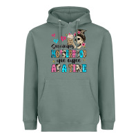 Sage surviving motherhood one coffee at a time Heavyweight Hoodie - MaliasSmallBusiness