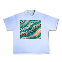Grape Ice turquoise glitter Urban Heavy Tee - JahusDesignShop