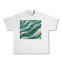 Lunar Rock turquoise glitter Urban Heavy Tee - JahusDesignShop