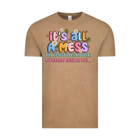 Vintage Coffee its all a mess Vintage Tee - JahusDesignShop