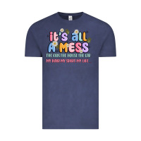 Vintage Denim its all a mess Vintage Tee - JahusDesignShop