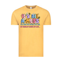 Vintage Mustard its all a mess Vintage Tee - JahusDesignShop