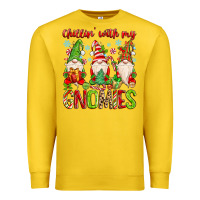 Lemon chillin with my gnomies Premium Sweatshirt - MaliasSmallBusiness