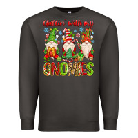 Smoke chillin with my gnomies Premium Sweatshirt - MaliasSmallBusiness