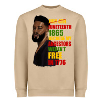 Mushroom juneteenth 1885 because my ancestors weren't free in 1776 black man Heavyweight Sweatshirt - HRA Design Shop