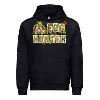 Foreset Green Egg hunter with plate letters Easter Day Urban Hoodie - HowdyJamesFarm