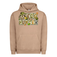 Pigment Burro Egg hunter with plate letters Easter Day Urban Hoodie - HowdyJamesFarm