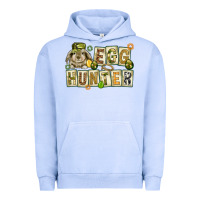 Pigment Grape Ice Egg hunter with plate letters Easter Day Urban Hoodie - HowdyJamesFarm