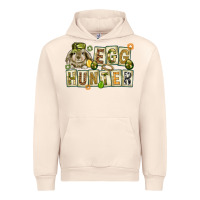 Sandshell Egg hunter with plate letters Easter Day Urban Hoodie - HowdyJamesFarm