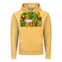 Vintage Mustard bad boozy st patricks Vintage Hoodie - FaDigitalArtStudio