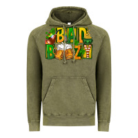 Vintage Olive bad boozy st patricks Vintage Hoodie - FaDigitalArtStudio