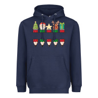 Navy add your personalization christmas pencils Heavyweight Hoodie - MaliasSmallBusiness