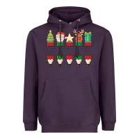 Plum add your personalization christmas pencils Heavyweight Hoodie - MaliasSmallBusiness