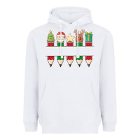 White add your personalization christmas pencils Heavyweight Hoodie - MaliasSmallBusiness