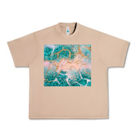 Burro turquoise glitter Urban Heavy Tee - JahusDesignShop