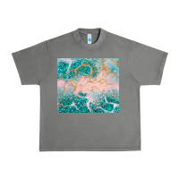 Tornado turquoise glitter Urban Heavy Tee - JahusDesignShop