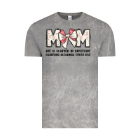 Cloud Rock mom she is clothed in gratitude counting blessings Vintage Tee - JahusDesignShop