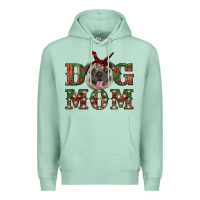 Seafoam Christmas Dog Mom Premium Hoodie - RanaPortraitStore