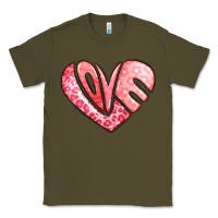 Heart Shaped Love Valentine's Day Classic Tee | Teevron