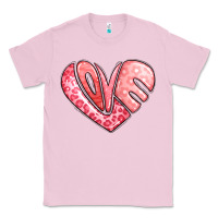 Bubblegum Pink heart shaped love valentine's day Classic Tee - LillyAllenDesigns