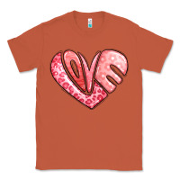 Copper heart shaped love valentine's day Classic Tee - LillyAllenDesigns