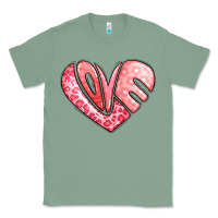 Sage heart shaped love valentine's day Classic Tee - LillyAllenDesigns