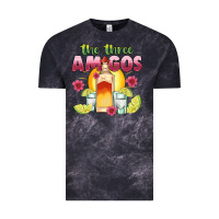 Cloud Black the three amigos Vintage Tee - JahusDesignShop