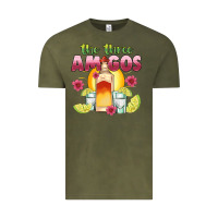 Vintage Olive the three amigos Vintage Tee - JahusDesignShop
