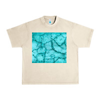 Sandshell turquoise glitter Urban Heavy Tee - JahusDesignShop