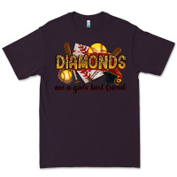 Plum diamonds are a girls best friends Premium Tee - RanaPortraitStore