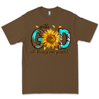 Cacao with god all things possible Premium Tee - RanaPortraitStore