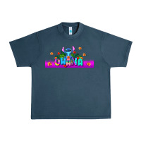Midnight Navy stitch ohana Urban Heavy Tee - AdoDesignShop
