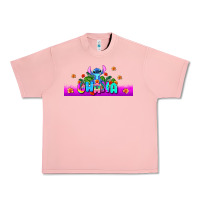 Salmon stitch ohana Urban Heavy Tee - AdoDesignShop