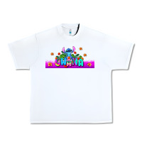 White stitch ohana Urban Heavy Tee - AdoDesignShop