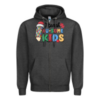 Charcoal Heather i teac au some kids Zipper Hoodie - MaliasSmallBusiness