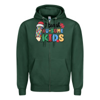 Sports Green i teac au some kids Zipper Hoodie - MaliasSmallBusiness