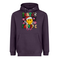 Plum santas favorite girl Heavyweight Hoodie - MaliasSmallBusiness
