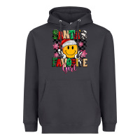 Smoke santas favorite girl Heavyweight Hoodie - MaliasSmallBusiness