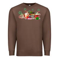 Chestnut Christmas coffee Premium Sweatshirt - MaliasSmallBusiness