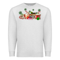 Oatmeal Heather Christmas coffee Premium Sweatshirt - MaliasSmallBusiness